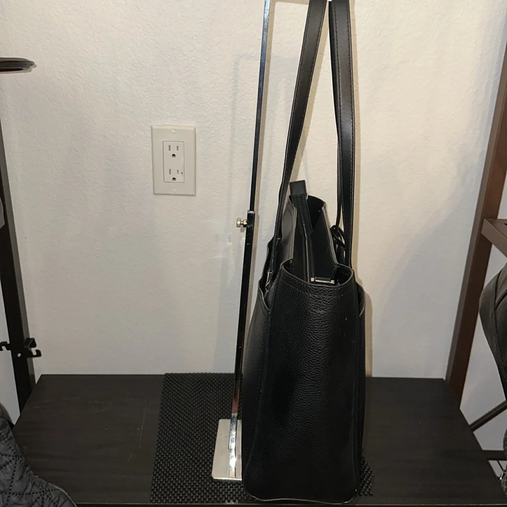 Michael Kors Maisie Large Pebbled Leather Tote Bag - Picture 3 of 11